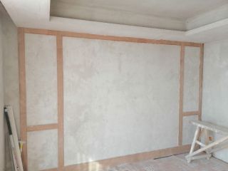 现场木制品造型施作