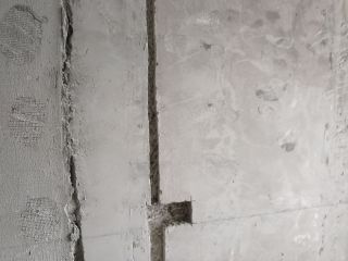 水、电管开槽施工