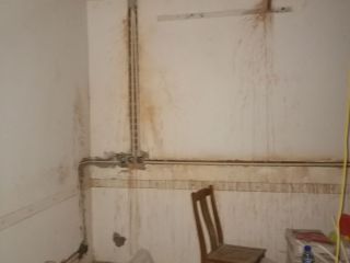 水、电管开槽施作