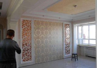 成品门及墙纸铺贴