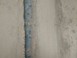 水、电管开槽施工