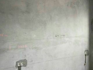 水电线管开槽施工