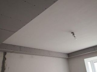 石膏板吊顶施作