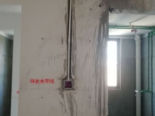 强、弱电布管，穿线施作