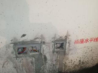 强、弱电布管，穿线施作