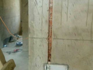 水电线管开槽施工