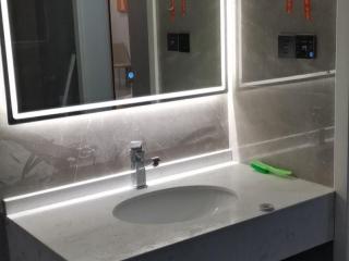 水、电管开槽施工