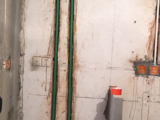 水电线管开槽施工