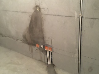 水电线管开槽施工