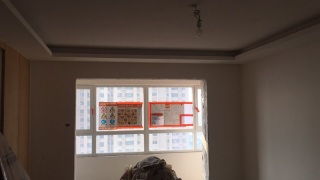 墙、顶面腻子批嵌