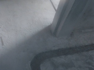水、电管开槽施工