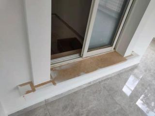 大理石窗台板安装