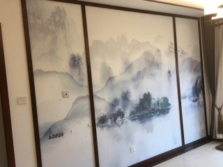 成品门及墙纸铺贴