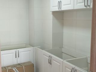 集成吊顶及橱柜柜体安装