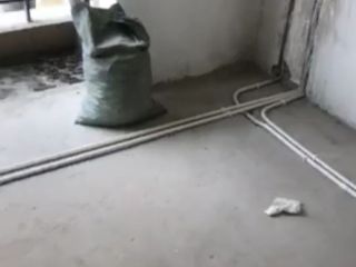 水电线管开槽施工