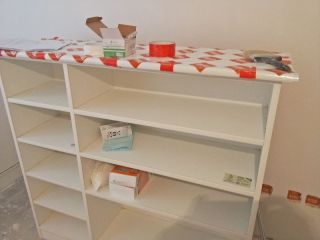 现场木制品造型施作