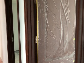 成品门及墙纸铺贴