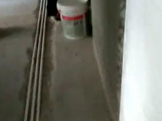 水、电管开槽施工