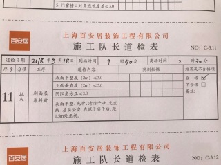 墙、顶面腻子批嵌