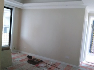 墙、顶面乳胶漆及墙纸铺贴