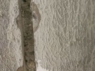 水、电管开槽施作