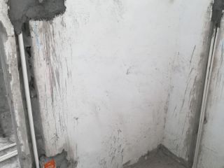 水、电管开槽施作