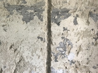 水、电管开槽施作
