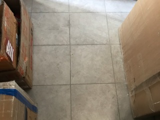 地砖铺贴及地面找平施作