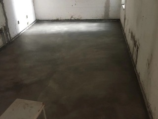 地砖铺贴及地面找平施作