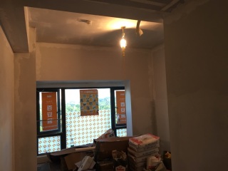 墙、顶面腻子批嵌