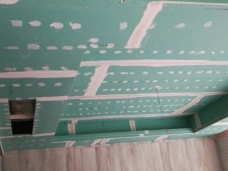 墙、顶面腻子批嵌