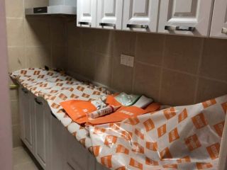 集成吊顶及橱柜柜体安装
