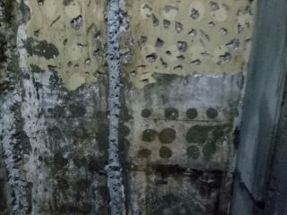 水、电管开槽施作