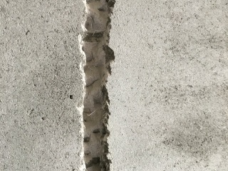 水、电管开槽施工