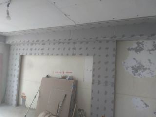 石膏板吊顶施作