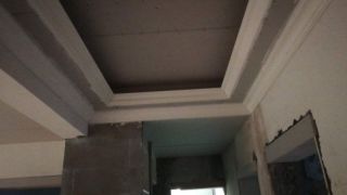 石膏板吊顶施作