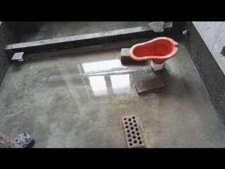 地砖铺贴及地面找平施作