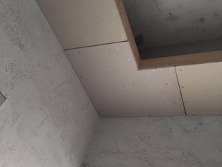 石膏板吊顶施作