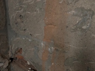 水、电管开槽施作