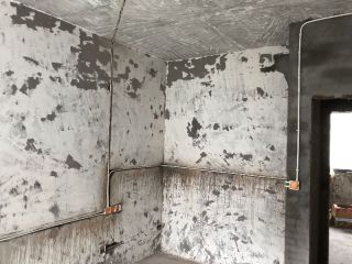 水电线管开槽施工