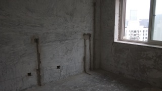 水、电管开槽施作