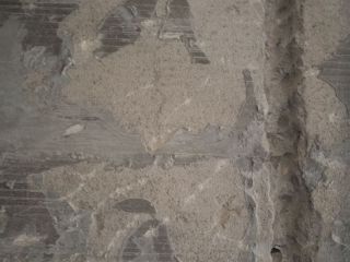 水、电管开槽施作