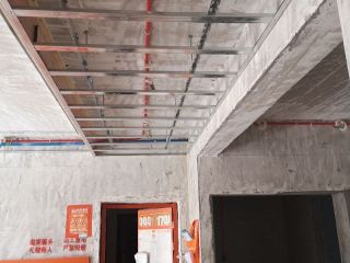 石膏板吊顶施作