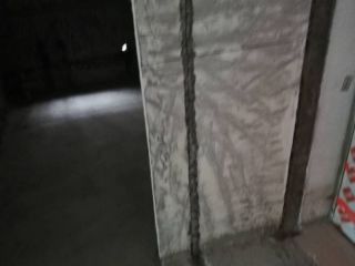 水、电管开槽施作