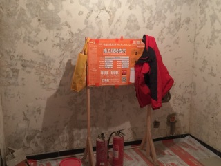 现场木制品造型施作