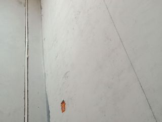 水、电管开槽施作