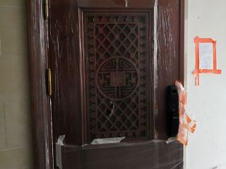 成品门及墙纸铺贴