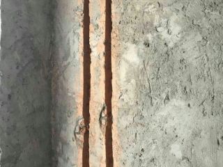 水电线管开槽施工