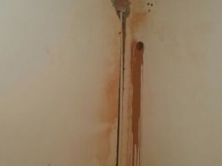 水、电管开槽施作