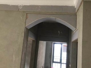 石膏板吊顶施作